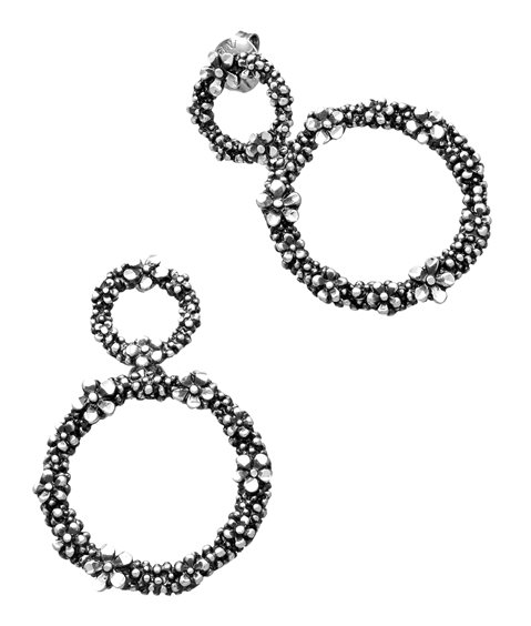 Orecchini Giovanni Raspini Donna Millefiori in Argento 11703 - 11703